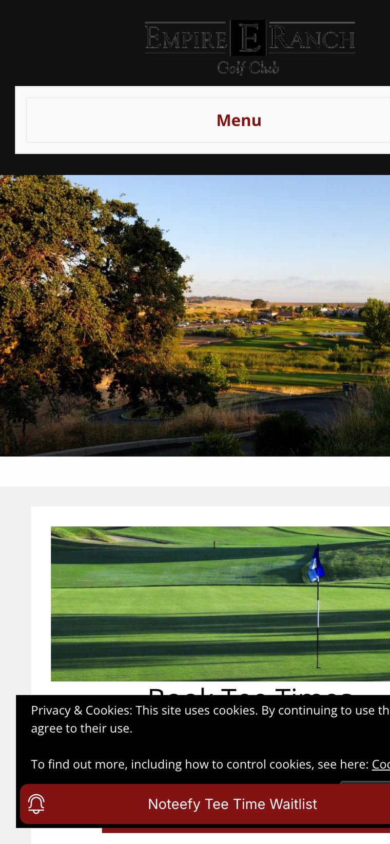 Empire Ranch Golf Club — the current site